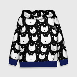 Детская толстовка Love Cats Pattern