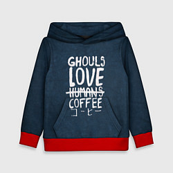 Детская толстовка Ghouls Love Coffee