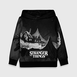 Детская толстовка Stranger Things: Black Hut