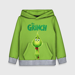 Толстовка-худи детская The Grinch, цвет: 3D-меланж