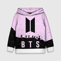 Толстовка-худи детская BTS Boys, цвет: 3D-белый