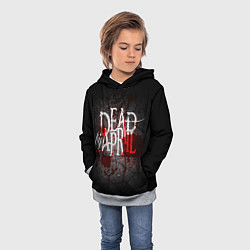 Толстовка-худи детская Dead by April, цвет: 3D-меланж — фото 2