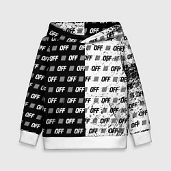 Детская толстовка Off-White: Black & White