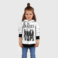 Толстовка-худи детская The Beatles: White Side, цвет: 3D-черный — фото 2