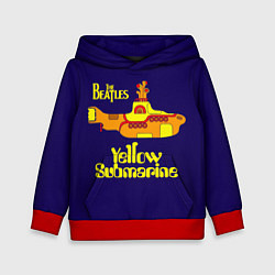 Толстовка-худи детская The Beatles: Yellow Submarine, цвет: 3D-красный