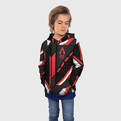 Толстовка-худи детская Apex Cyrex, цвет: 3D-синий — фото 2
