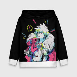Толстовка-худи детская Кацуки, цвет: 3D-белый