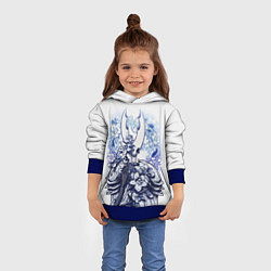 Толстовка-худи детская Hollow Knight, цвет: 3D-синий — фото 2