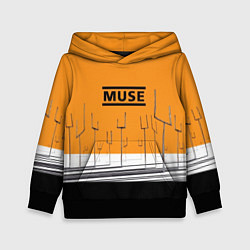 Толстовка-худи детская Muse: Orange Mood, цвет: 3D-черный