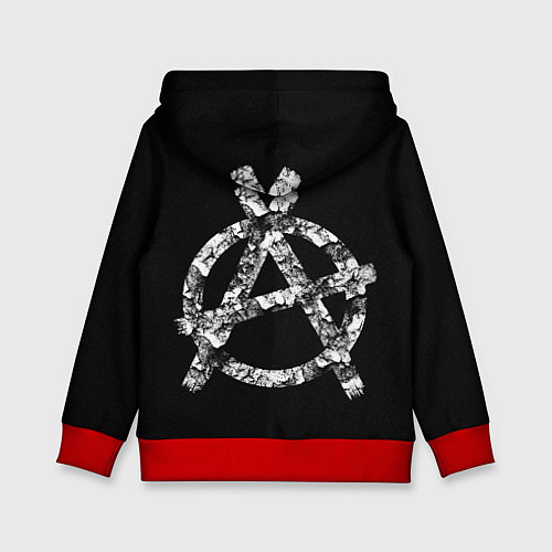 Детская толстовка Король и Шут Анархия / 3D-Красный – фото 2
