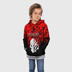 Толстовка-худи детская OVERLORD, цвет: 3D-меланж — фото 2