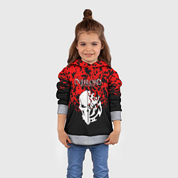 Толстовка-худи детская OVERLORD, цвет: 3D-меланж — фото 2
