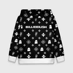 Детская толстовка Billie Eilish: Black Pattern