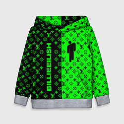 Детская толстовка BILLIE EILISH x LV Green