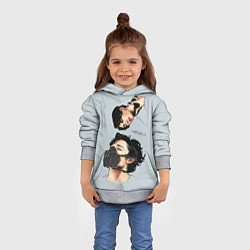 Толстовка-худи детская Stray Kids, цвет: 3D-меланж — фото 2
