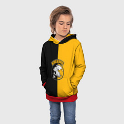Толстовка-худи детская Sans Frontieres, цвет: 3D-красный — фото 2