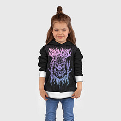 Толстовка-худи детская BABYMETAL, цвет: 3D-белый — фото 2
