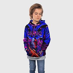 Толстовка-худи детская CS GO hyper beast IMBAskin, цвет: 3D-меланж — фото 2