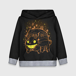 Толстовка-худи детская My Neighbor Totoro, цвет: 3D-меланж