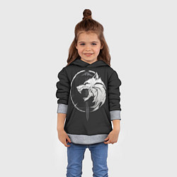 Толстовка-худи детская The Witcher 3: Wild Hunt, цвет: 3D-меланж — фото 2