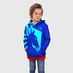 Толстовка-худи детская Counter Strike, цвет: 3D-красный — фото 2