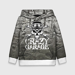 Детская толстовка Crazy garage