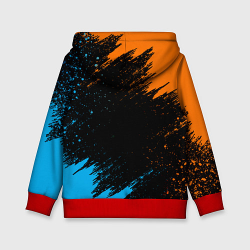 Детская толстовка PORTAL / 3D-Красный – фото 2