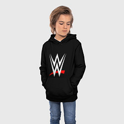 Толстовка-худи детская WWE, цвет: 3D-черный — фото 2