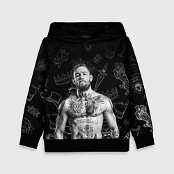 Толстовка-худи детская CONOR McGREGOR, цвет: 3D-черный