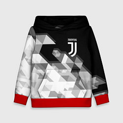 Толстовка-худи детская JUVENTUS, цвет: 3D-красный