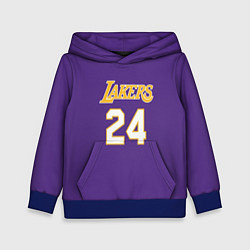 Толстовка-худи детская Los Angeles Lakers Kobe Brya, цвет: 3D-синий