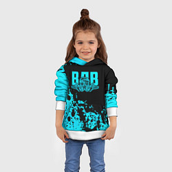 Толстовка-худи детская ВДВ, цвет: 3D-белый — фото 2