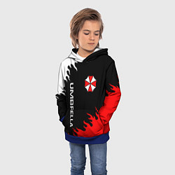 Толстовка-худи детская UMBRELLA CORP, цвет: 3D-синий — фото 2