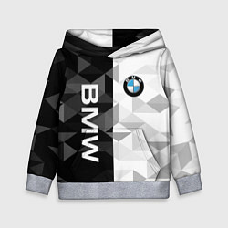 Толстовка-худи детская BMW, цвет: 3D-меланж