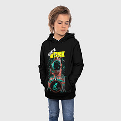 Толстовка-худи детская Lets Rock, цвет: 3D-черный — фото 2