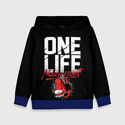 Детская толстовка One Life Many Fight