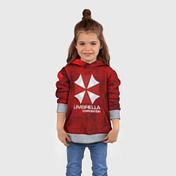 Толстовка-худи детская UMBRELLA CORP, цвет: 3D-меланж — фото 2