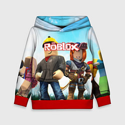 Толстовка-худи детская ROBLOX, цвет: 3D-красный