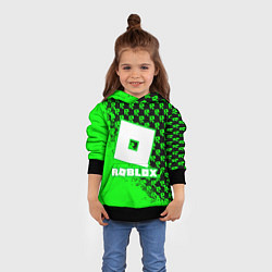 Толстовка-худи детская Roblox, цвет: 3D-черный — фото 2
