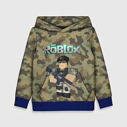 Детская толстовка Roblox 23 February Camouflage