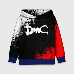 Толстовка-худи детская DEVIL MAY CRY DMC, цвет: 3D-синий