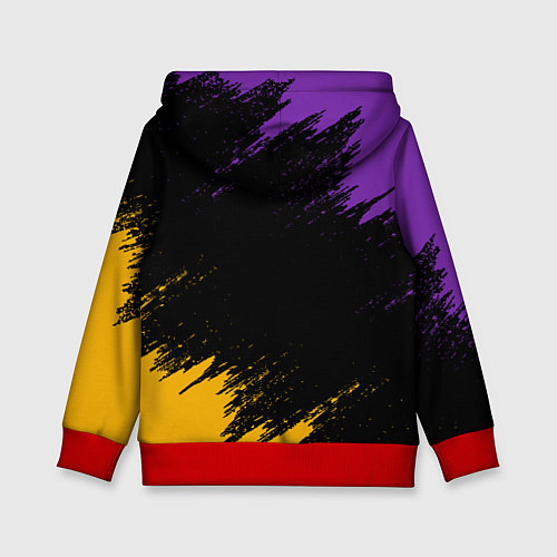 Детская толстовка LA LAKERS KOBE BRYANT / 3D-Красный – фото 2