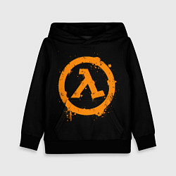 Толстовка-худи детская HALF-LIFE, цвет: 3D-черный