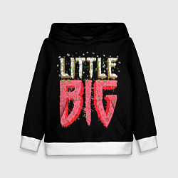 Толстовка-худи детская Little Big, цвет: 3D-белый