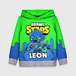 Детская толстовка BRAWL STARS LEON