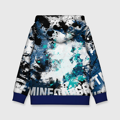 Детская толстовка Minecraft Майнкрафт / 3D-Синий – фото 2