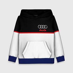 Толстовка-худи детская AUDI SPORT, цвет: 3D-синий