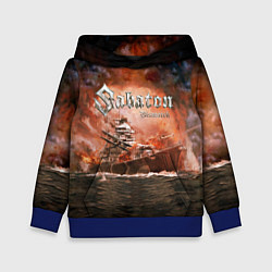 Толстовка-худи детская Sabaton, цвет: 3D-синий