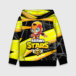 Толстовка-худи детская BRAWL STARS MAX, цвет: 3D-черный