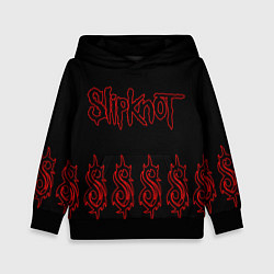 Толстовка-худи детская Slipknot 5, цвет: 3D-черный